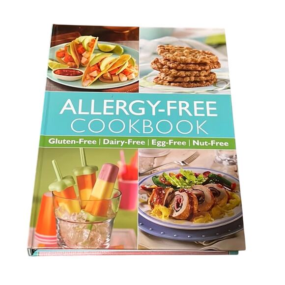 Allergy Free Cookbook Snacks Desserts Main Dishes Hardcover Pictures - Picture 1 of 6